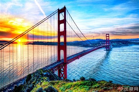 金门大桥是世界上最著名的桥梁高清图片下载-正版图片507167149-摄图网