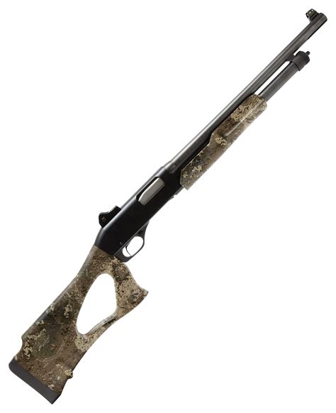 Savage Stevens 320 Security Thumbhole Pump-Action Shotgun with Ghost Ring Sights - 20 Gauge ...