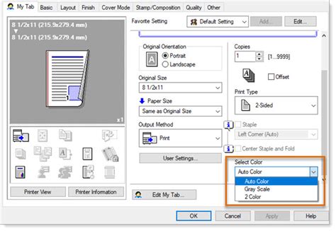 Image result for How to Set Colour Print