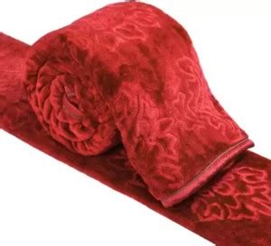Guru Kripa Floral Single Mink Blanket for Mild Winter - Buy Guru Kripa ...
