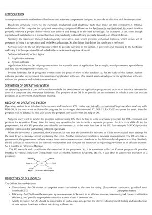 SPOS UNIT 1 INTRODUCTION NOTES - INTRODUCTION TO SYSTEMS PROGRAMMING 1 ...