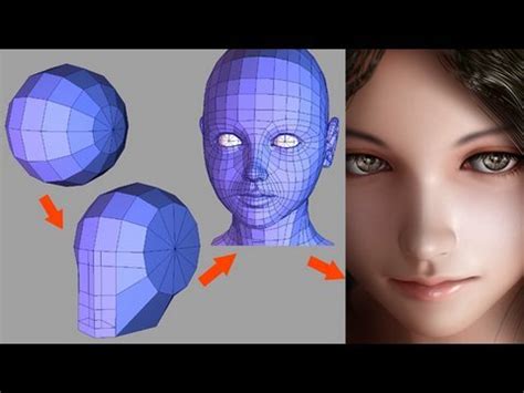 How to Create a Character in 3DS Max Tutorial 的图像结果
