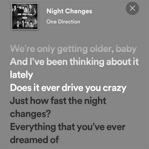 Image result for One Direction Night Changes