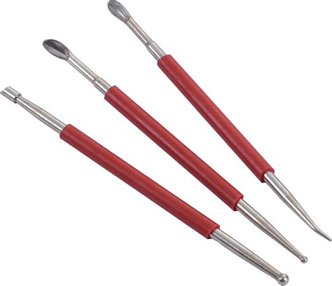 3pcs Pottery Tools (NT-MK-SP44) – Clay Station Art Studios Pvt Ltd