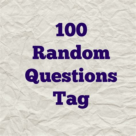 Image result for 25 Random Questions