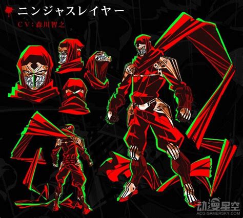 4月新番动画《忍者杀手》公开最新宣传图及人设图_动漫星空