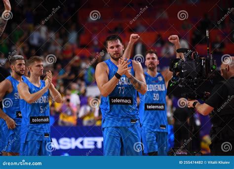 The Basketball Match of Eurobasket 2022 France Vs Slovenia Editorial ...
