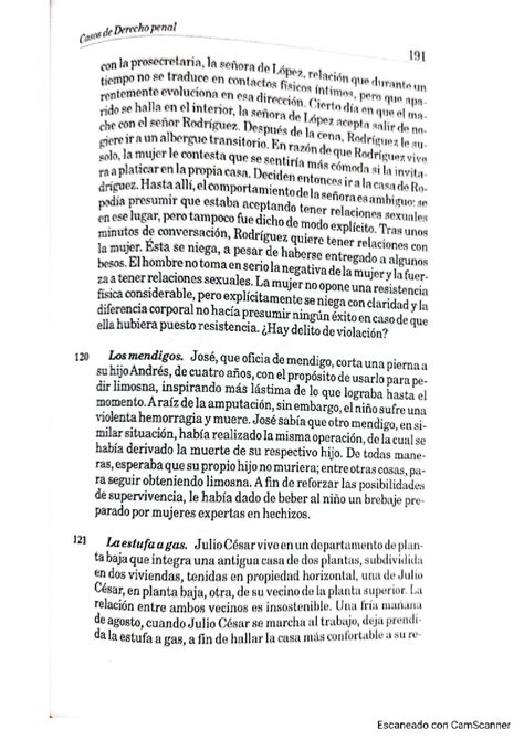TP n.° 7 - Los mendigos - Trabajos Practicos Sancinetti - Derecho penal ...