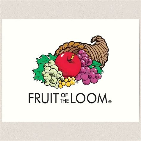"Fruit of the Loom cornucopia original" Art Print for Sale by Kackos ...