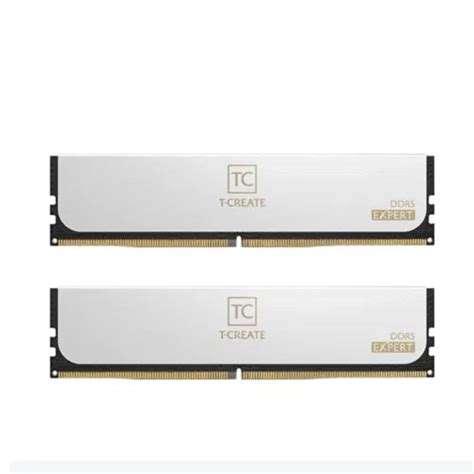 Buy TEAMGROUP T-Create Expert 32GB (16GB x 2) 6000MHz DDR5 RAM (White ...