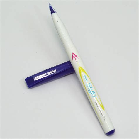 Pentel JM11 Stylo Fountain Pen White Color Body Design With Blue Color ...