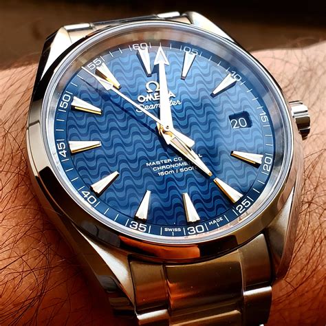 Omega Seamaster Aqua Terra Blue