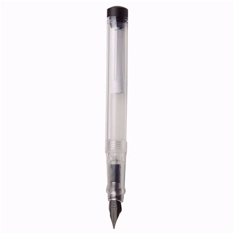 Penlux Junior Clear/Black Fountain Pen