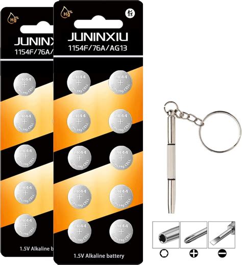 Amazon.com: Duracell 76A 1.5V Alkaline Batteries, 4 Count Pack, 76A 1.5 ...