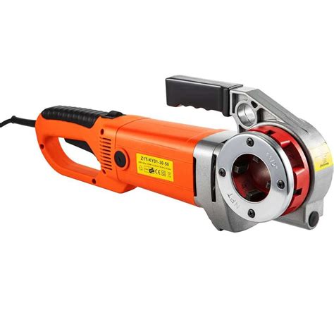 Image result for Small Pipe Threading Machine