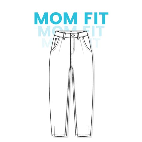 denim jeans wide legs mom fit