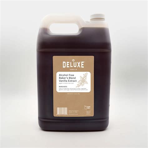 Alcohol Free Bakers Blend Vanilla Extract (1 Gallon)