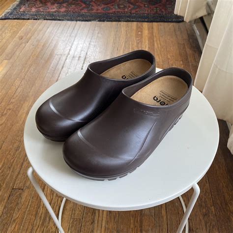 Birkenstock Women's Brown Clogs | Depop