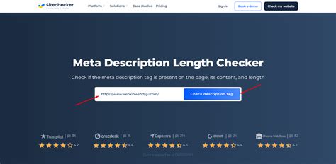 Meta Description Length Checker | Test any URL on Website ☑