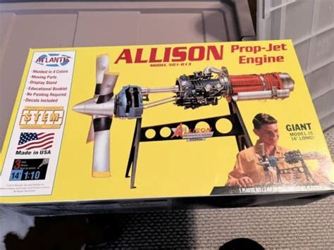 Image result for Allison Prop Jet Engine Model