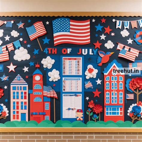 4th of July Bulletin Board Ideas, School Bulletin Board Ideas, Summer ...