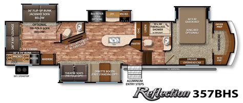 5th Wheel Front Bunkhouse Floor Plans