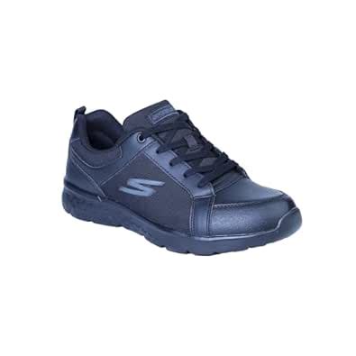 Buy Skechers Goga Max Go Run 400 School Shoes for Young Adults – Black ...