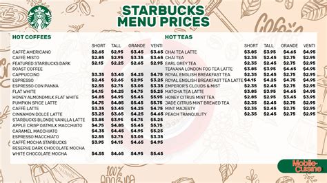 Starbucks Menu With Price List 2023 Philippines [UPDATED], 51% OFF