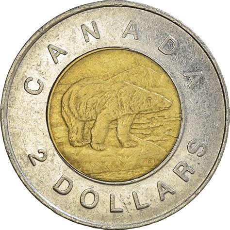 1996 Canadian 2 Dollar Coin