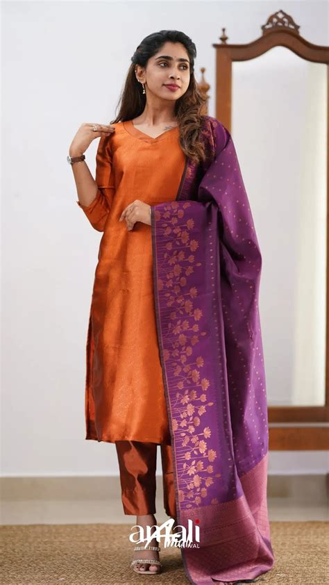 Buy Sanvi Blended Silk Salwars | Elegant Silk Blend Salwar Suits ...