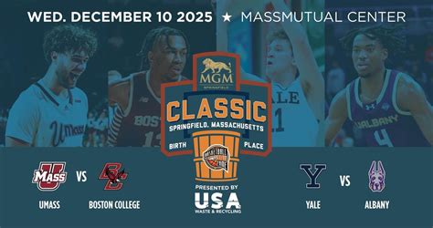 MGM Springfield Basketball Hall of Fame Classic , MassMutual Center ...