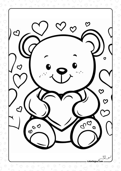 60+ Valentine's Day Coloring Pages (All Free Pdf Printables)