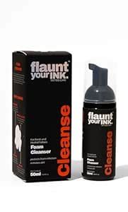 Flaunt Your Ink Tattoo Foam Cleanser | Gentle Cleansing with Dirt ...