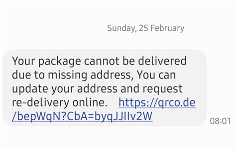 Parcel Scam Text 的图像结果