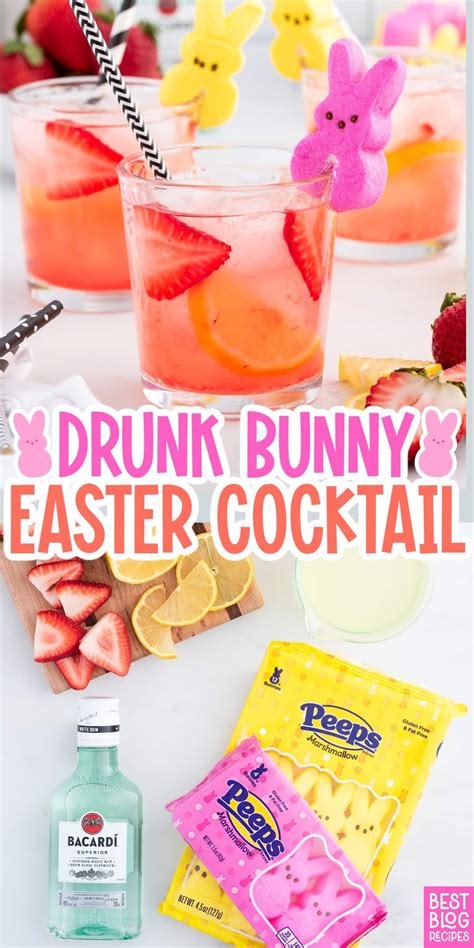 Drunk Bunny Easter Cocktail | Drinks | The Best Blog Recipes