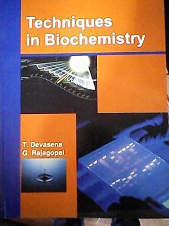 TECHNIQUES IN BIOCHEMISTRY : Amazon.in: Books