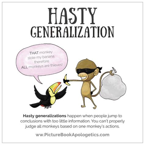 Examples of Hasty Generalization Fallacy 的图像结果