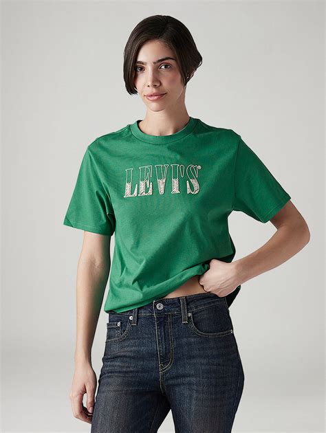 Women's Logo Printed Relaxed Fit T-Shirt – Levis India Store