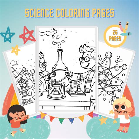 Image result for Science Color Pages