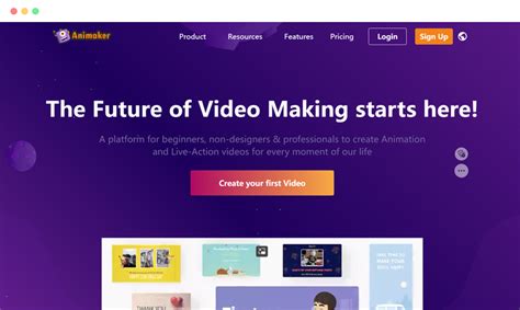 Animaker Features 的图像结果