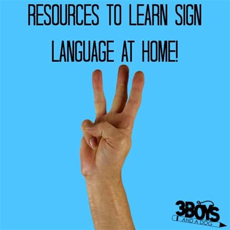 Image result for Basic Sign Language Home