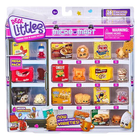 Buy Shopkins Real Littles Mega Pack | 13 Real Littles Plus 13 Branded ...