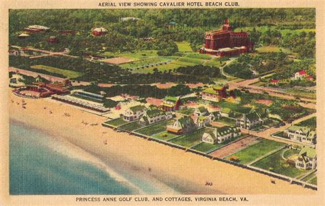 Vintage Postcard Virginia Virginia Beach Princess Anne Golf Club and ...