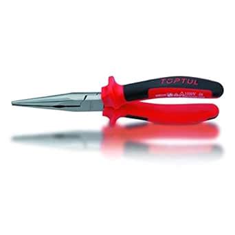 Toptul DGBB2108 VDE Insulated Long Nose Pliers : Amazon.in: Home ...