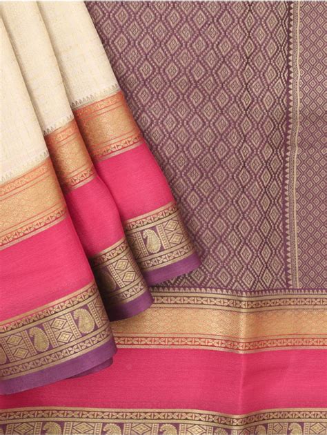 Gracecharm Emerald Glow Mysore Silk Zari Border Sarees | The SCM Silk