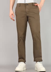 Arrow Sport Slim Fit Men Brown Trousers - Buy Arrow Sport Slim Fit Men ...