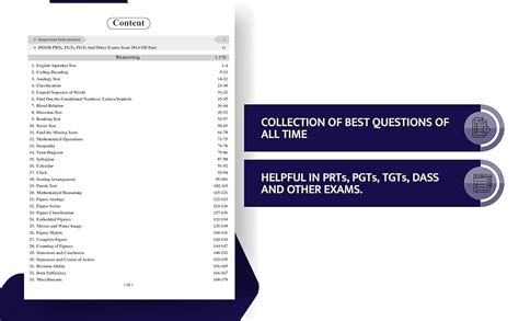Buy Examcart DSSSB Reasoning Question Bank | Chapterwise 1500+ Best ...