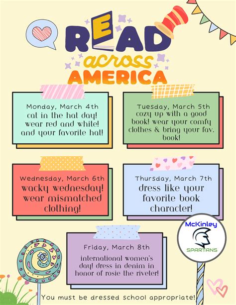 Read Across America Week! | McKinley Elementary School