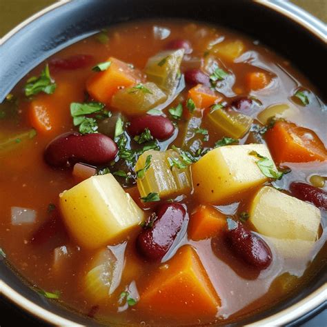 Kidney Bean and Vegetable Soup – Her Feast