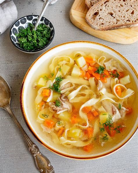 Куриный суп с домашней лапшой | Еда, Вкусная еда, Диетические блюда